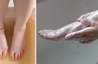 Она втирала соду в ноги каждый день на протяжении 2 недель.