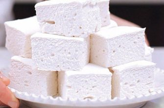 Легкий и нежный творожный зефир