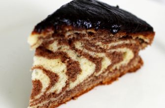 Торт «Зебра» — коронное блюдо моей соседки
