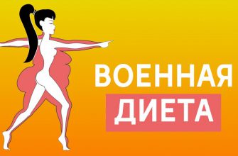 Трехдневная военная диета: за неделю уходит 4,5 килограмма жира!