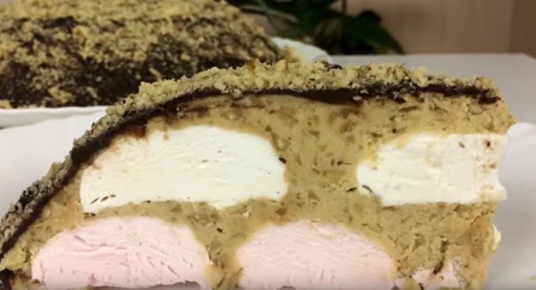 Соседка дала рецепт торта с зефиром. 15 минут и готово, даже не нужно выпекать!