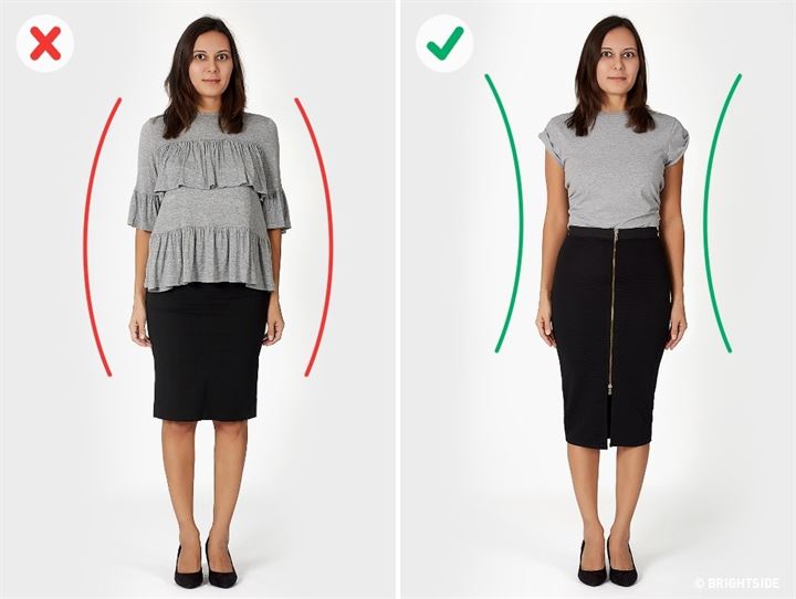 Какая одежда зрительно «добавляет килограммов»? Или как одеваться, чтобы выглядеть стройнее!