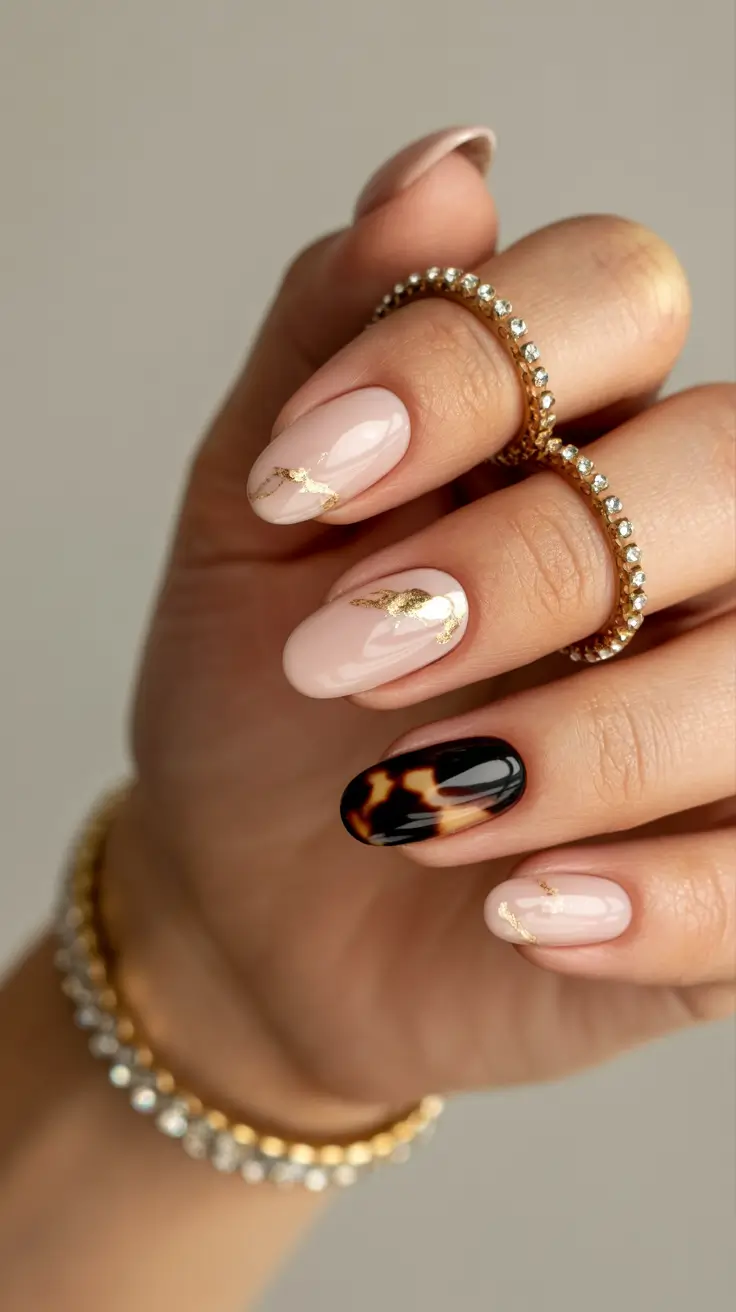 22 стильных осенних дизайна ногтей в форме овала 22 стильных осенних дизайна ногтей в форме овала