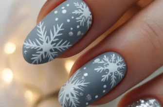 24 идеи зимнего дизайна ногтей: сверкающие, шикарные и модные образы