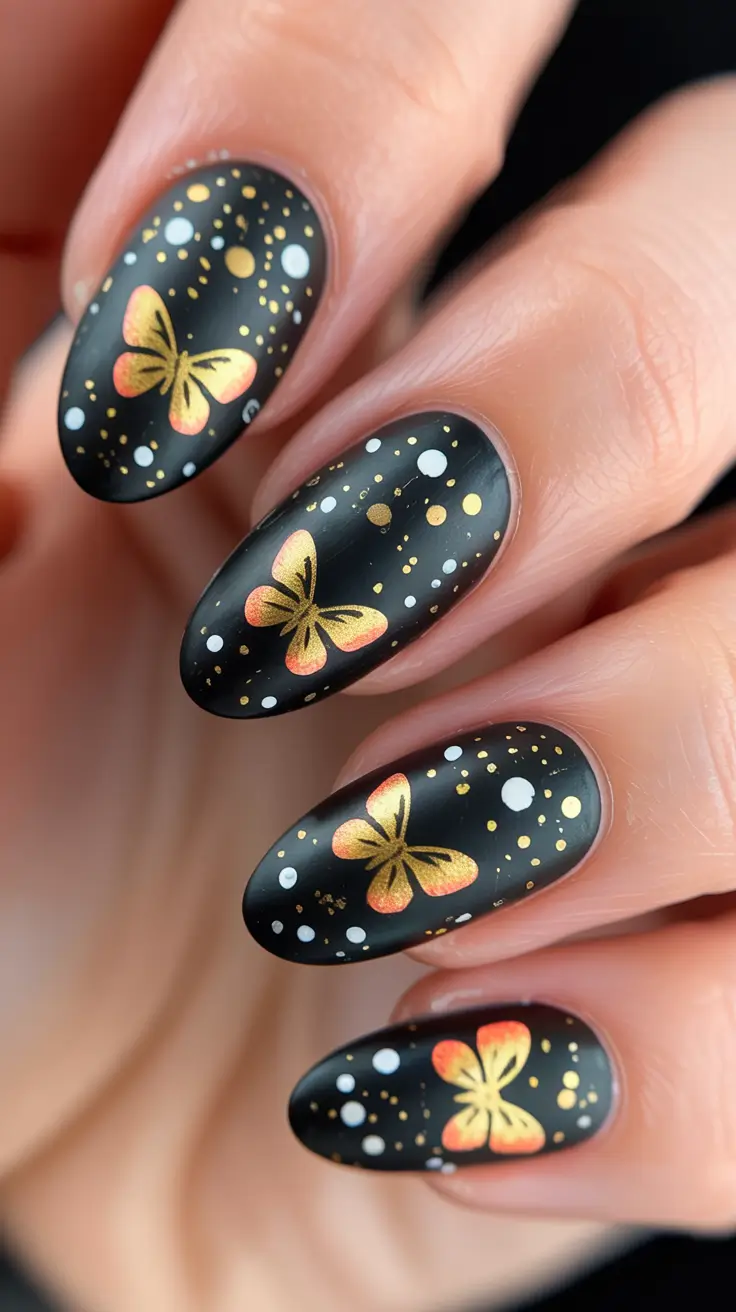 22 стильных осенних дизайна ногтей в форме овала 22 стильных осенних дизайна ногтей в форме овала