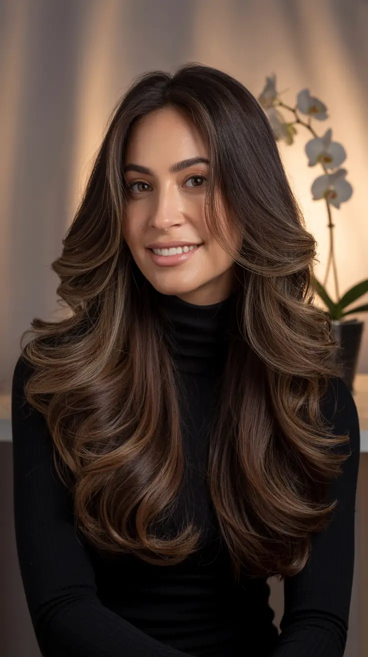 24 идеи стрижек для длинных волос на осень, которые придадут вам свежий вид