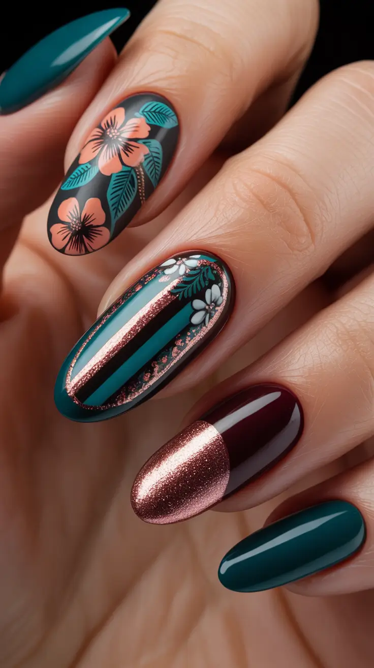 22 стильных осенних дизайна ногтей в форме овала 22 стильных осенних дизайна ногтей в форме овала