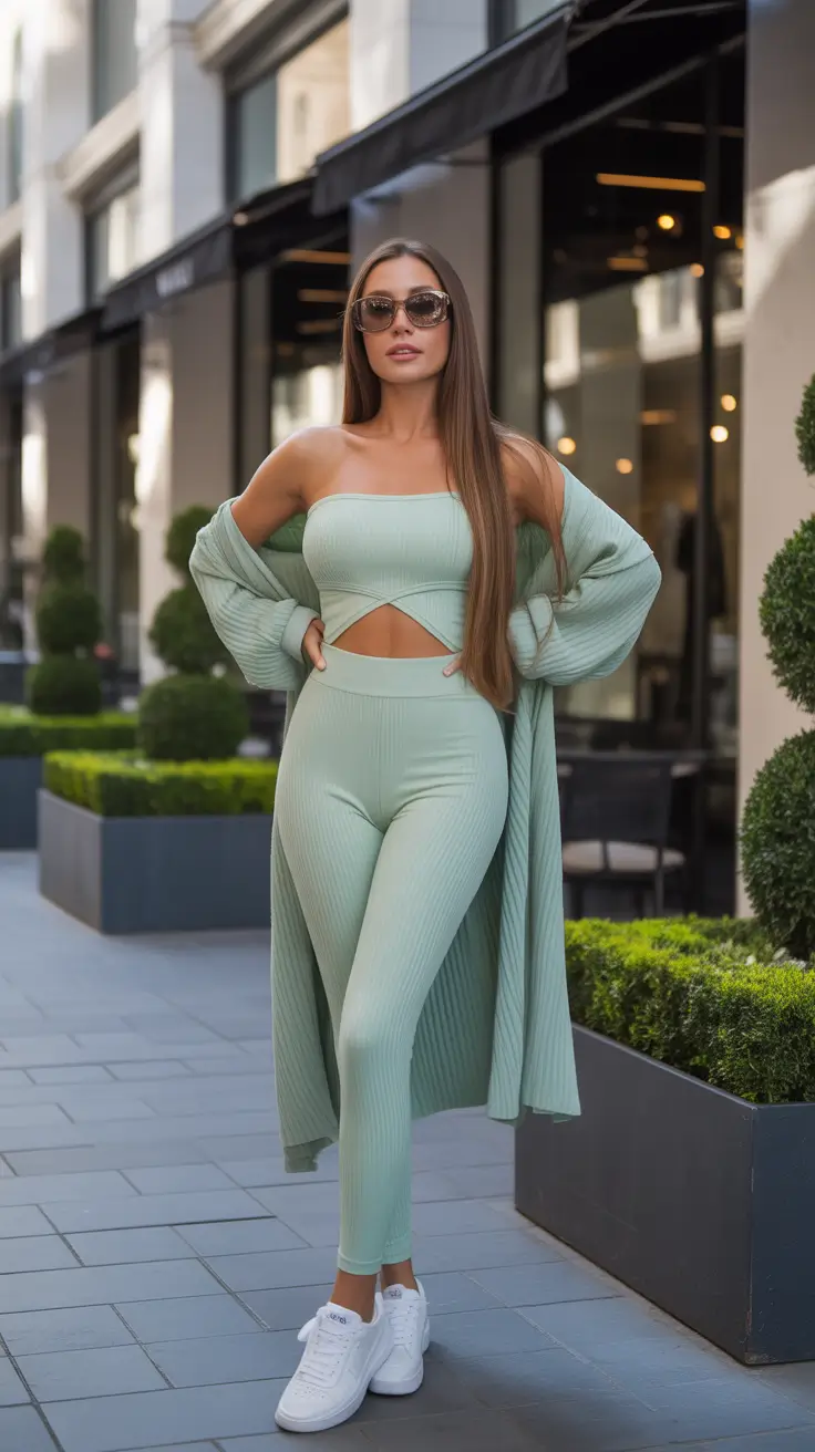 25 повседневных образов с леггинсами: стильные, удобные и трендовые образы, которые стоит примерить в этом году