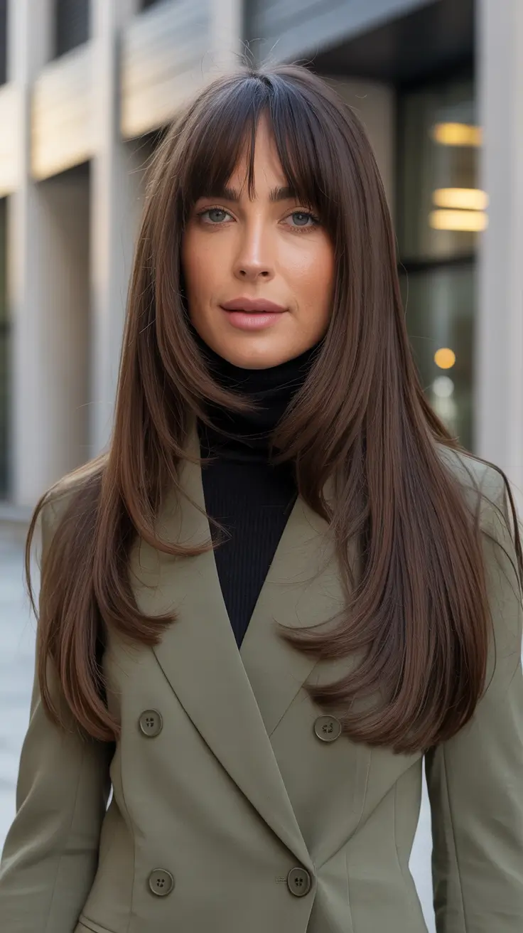 24 идеи стрижек для длинных волос на осень, которые придадут вам свежий вид