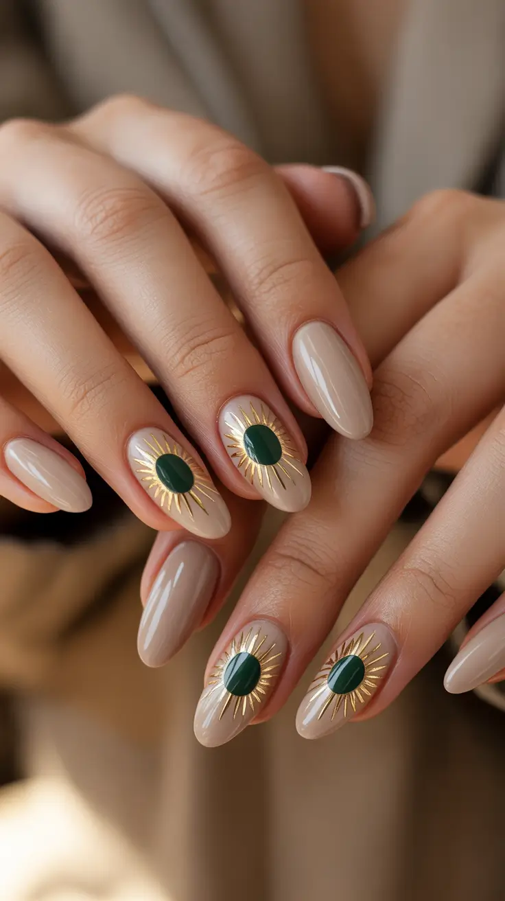 22 стильных осенних дизайна ногтей в форме овала 22 стильных осенних дизайна ногтей в форме овала