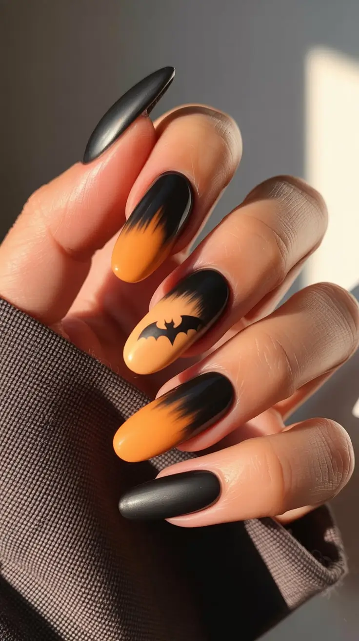 22 стильных осенних дизайна ногтей в форме овала 22 стильных осенних дизайна ногтей в форме овала