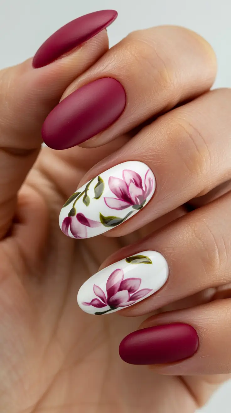 22 стильных осенних дизайна ногтей в форме овала 22 стильных осенних дизайна ногтей в форме овала