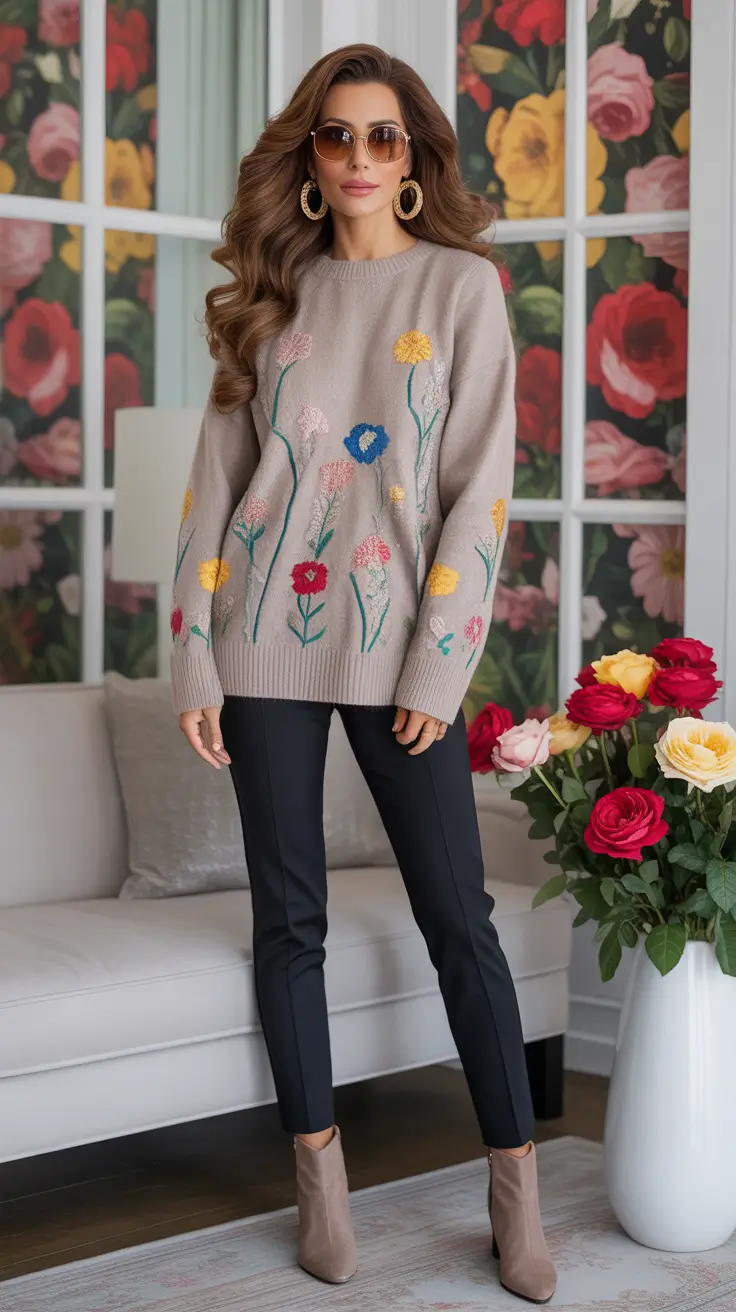 25 повседневных образов со свитерами в 2026 году: простые и стильные идеи для уютного повседневного образа 25 повседневных образов со свитерами в 2026 году: простые и стильные идеи для уютного повседневного образа