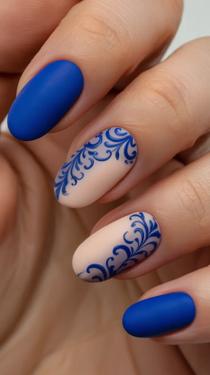 22 стильных осенних дизайна ногтей в форме овала 22 стильных осенних дизайна ногтей в форме овала