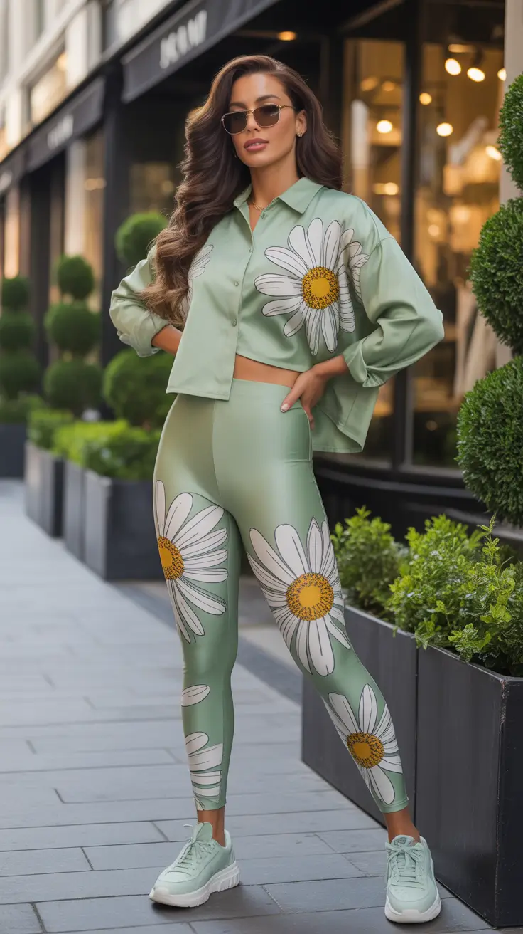 25 повседневных образов с леггинсами: стильные, удобные и трендовые образы, которые стоит примерить в этом году