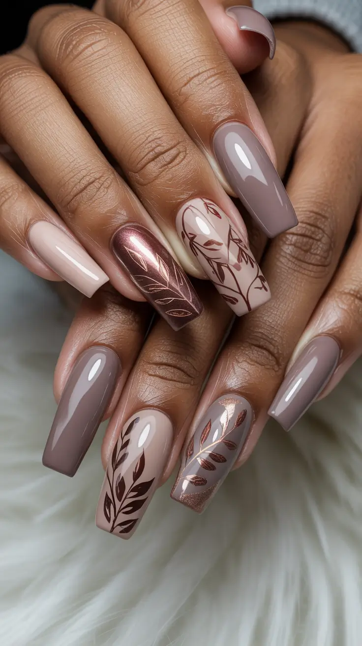 22 оттенка для ногтей на осень для смуглой кожи — лучшие варианты