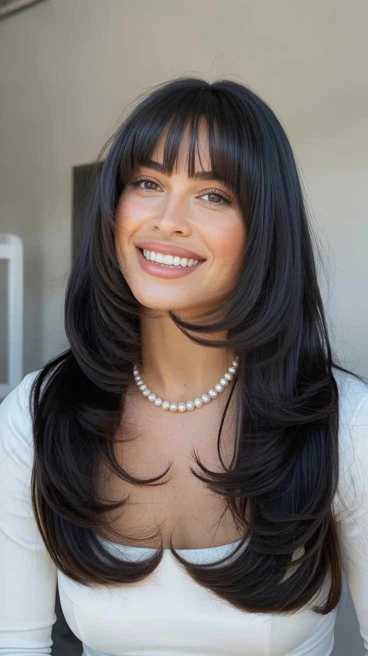 24 идеи стрижек для длинных волос на осень, которые придадут вам свежий вид