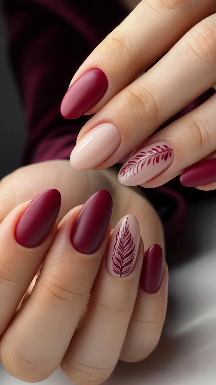 22 стильных осенних дизайна ногтей в форме овала 22 стильных осенних дизайна ногтей в форме овала