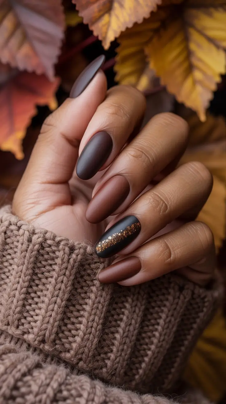 22 оттенка для ногтей на осень для смуглой кожи — лучшие варианты