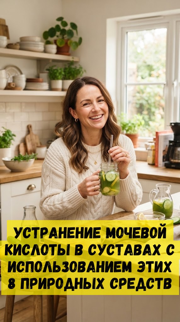 Устранение мочевой кислоты в суставах с использованием этих 8 природных средств
