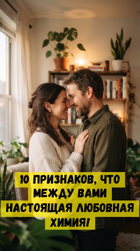 10 признаков, что между вами настоящая любовная химия!