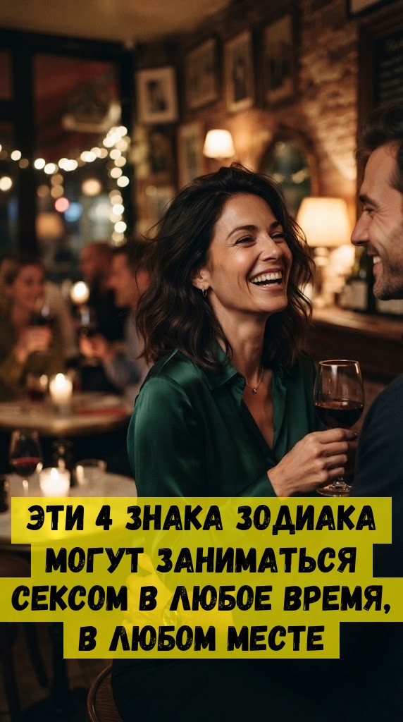 Эти 4 знака Зодиака могут заниматься сексом в любое время, в любом месте