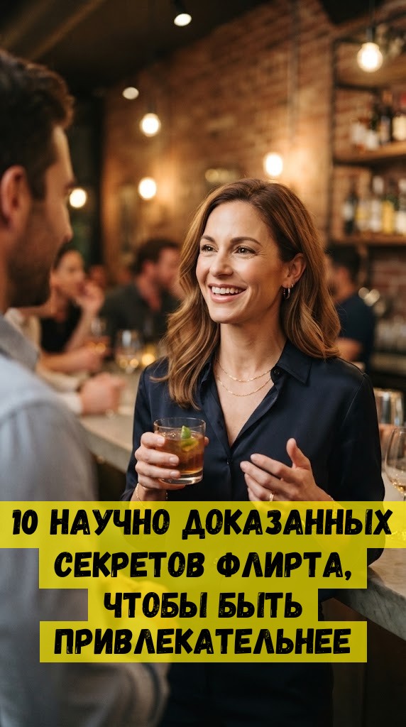 10 Научно доказанных секретов флирта, чтобы быть привлекательнее