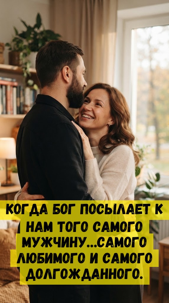 Когда БОГ ПОСЫЛАЕТ К НАМ ТОГО САМОГО мужчину…самого любимого и самого долгожданного. Когда БОГ ПОСЫЛАЕТ К НАМ ТОГО САМОГО мужчину…самого любимого и самого долгожданного.