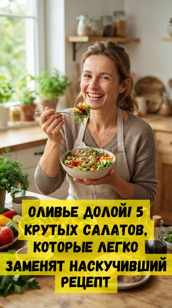 Оливье долой! 5 крутых салатов, которые легко заменят наскучивший рецепт
